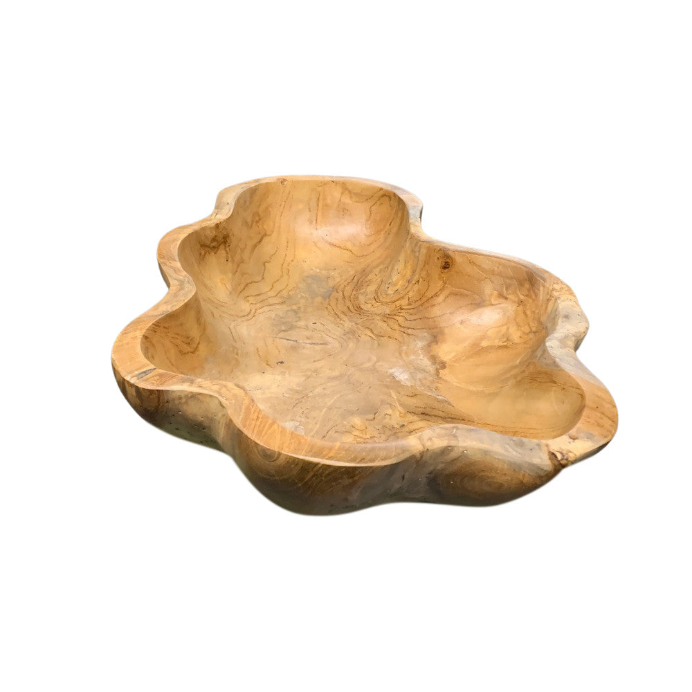 Medium Wooden Bowl - Berbere Imports
