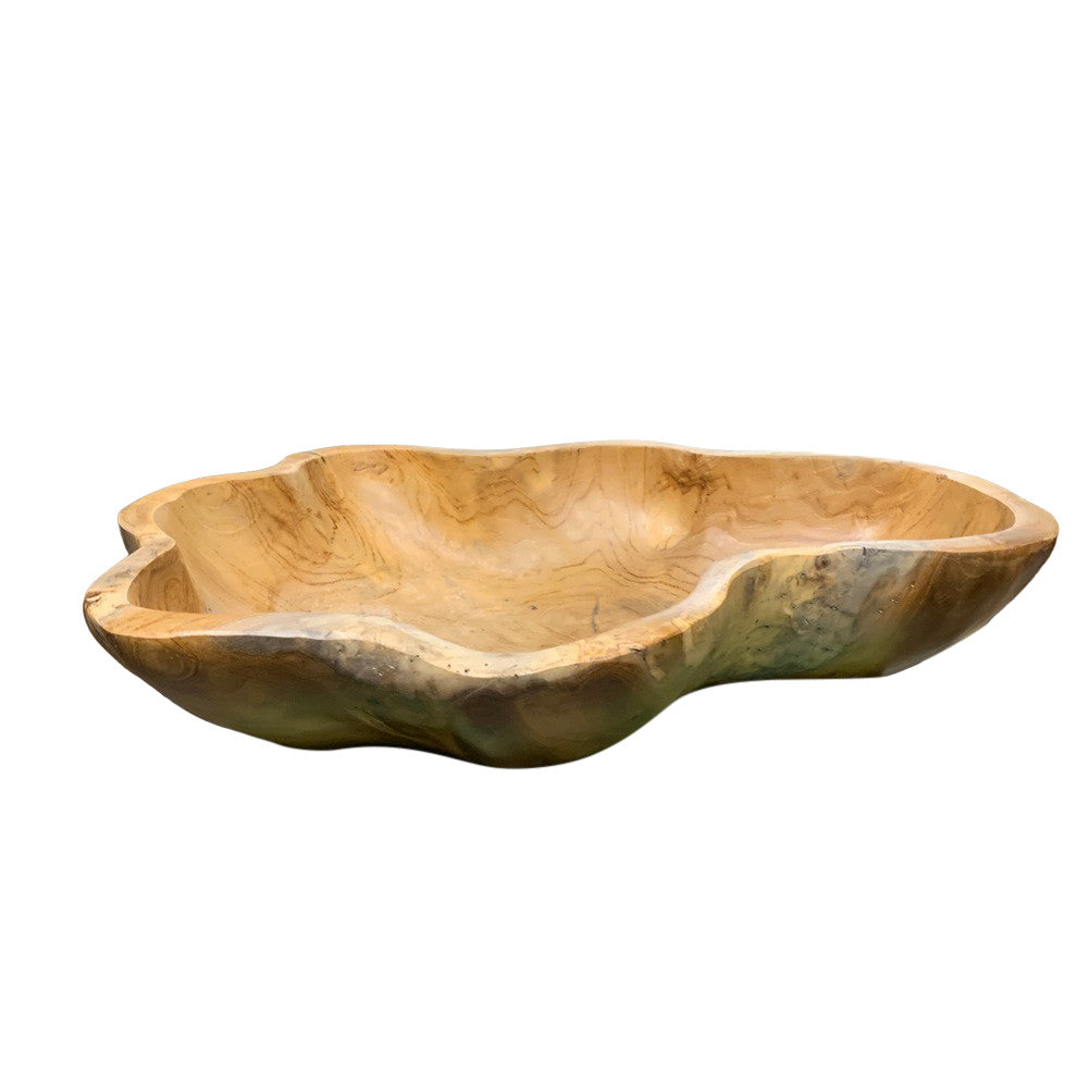 Medium Wooden Bowl - Berbere Imports