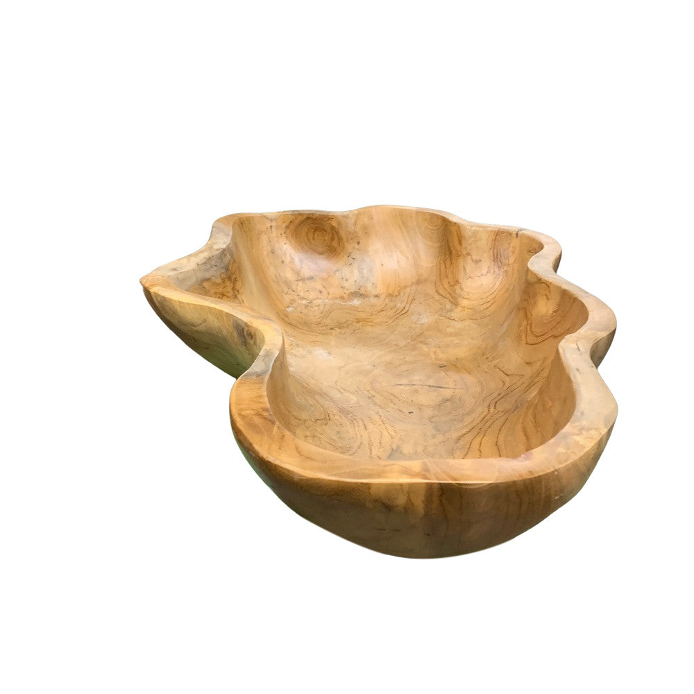 Medium Wooden Bowl - Berbere Imports