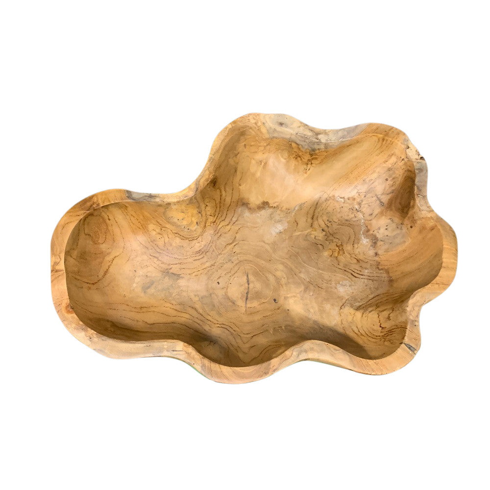 Medium Wooden Bowl - Berbere Imports