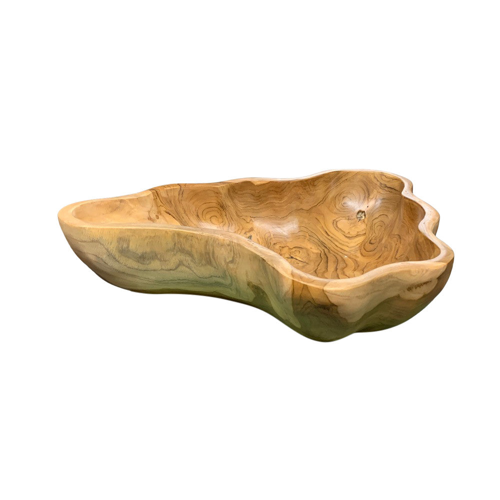 Medium Wooden Bowl - Berbere Imports