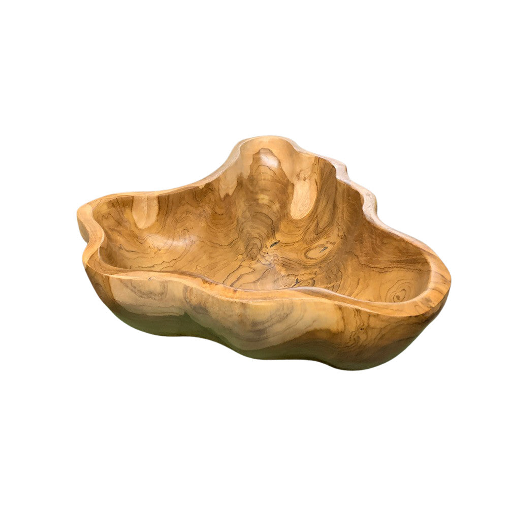 Medium Wooden Bowl - Berbere Imports