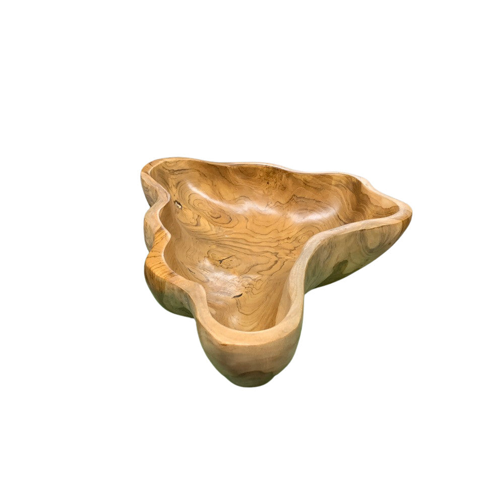 Medium Wooden Bowl - Berbere Imports