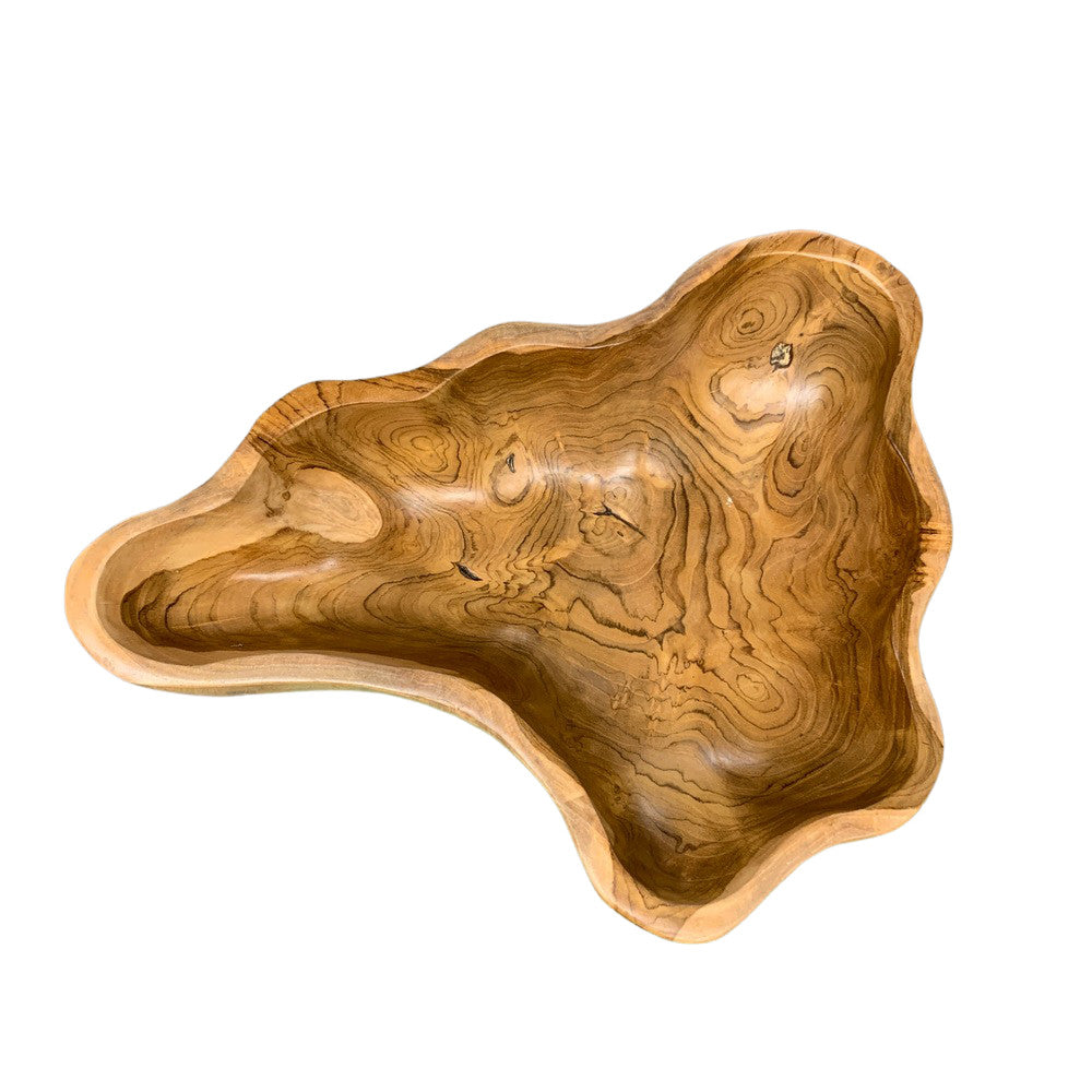 Medium Wooden Bowl - Berbere Imports