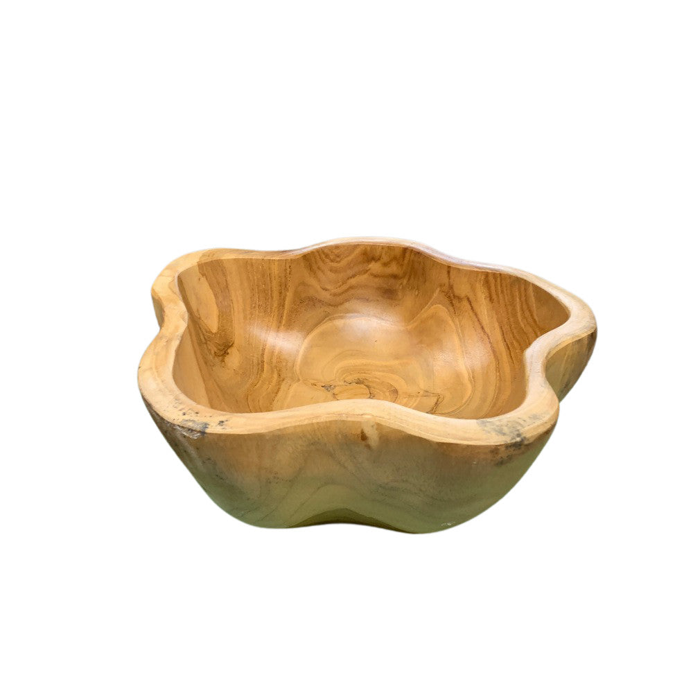 Medium Wooden Bowl - Berbere Imports