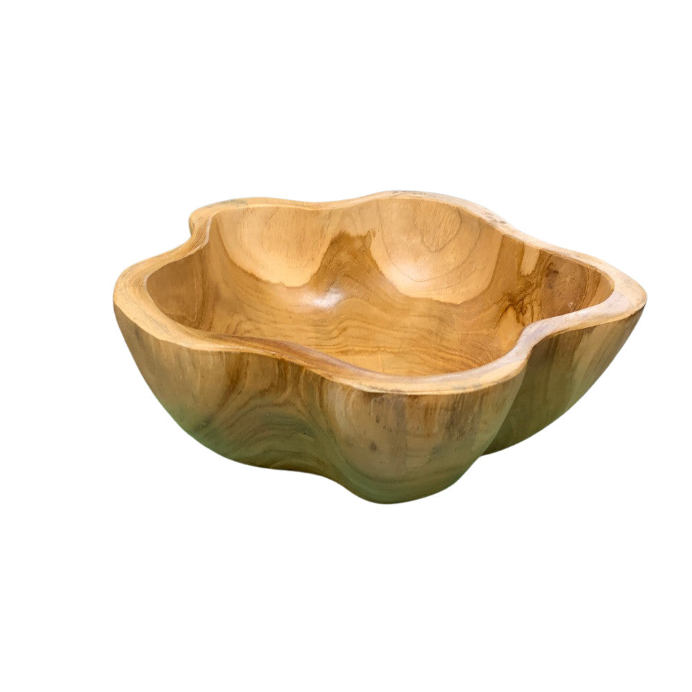 Medium Wooden Bowl - Berbere Imports