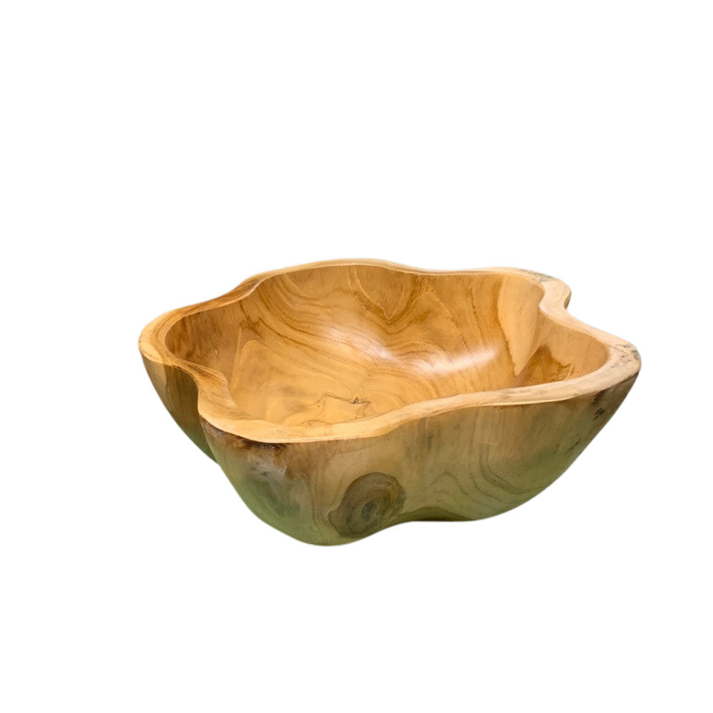 Medium Wooden Bowl - Berbere Imports