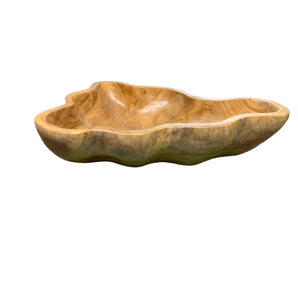 Medium Wooden Bowl - Berbere Imports