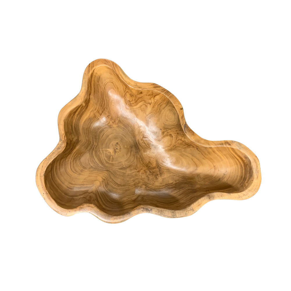 Medium Wooden Bowl - Berbere Imports