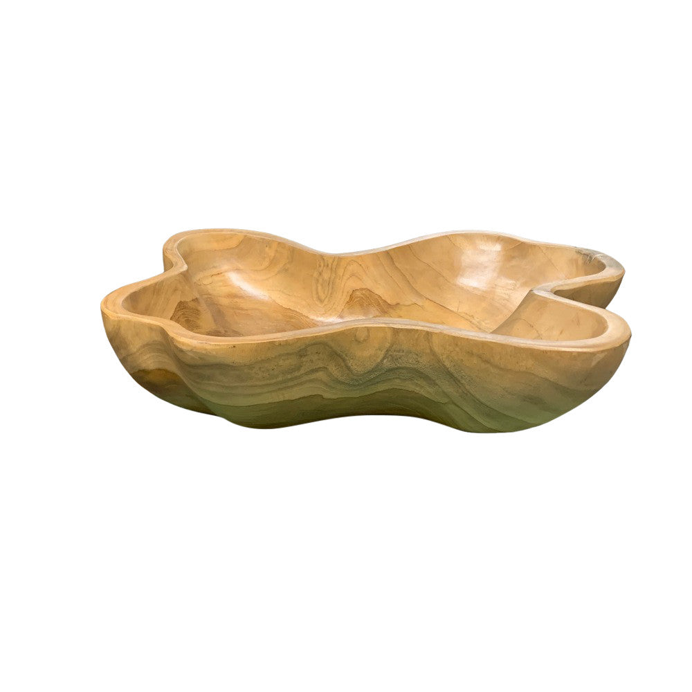 Medium Wooden Bowl - Berbere Imports