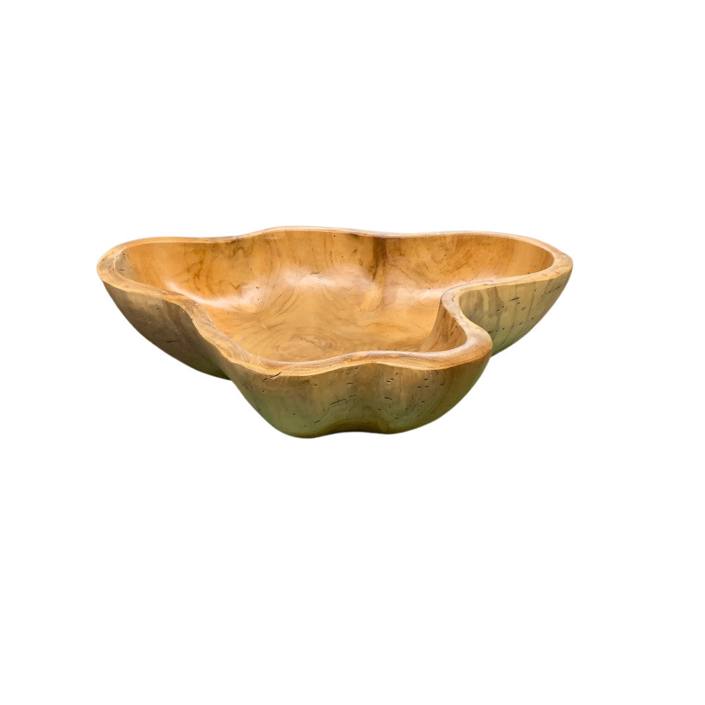 Medium Wooden Bowl - Berbere Imports