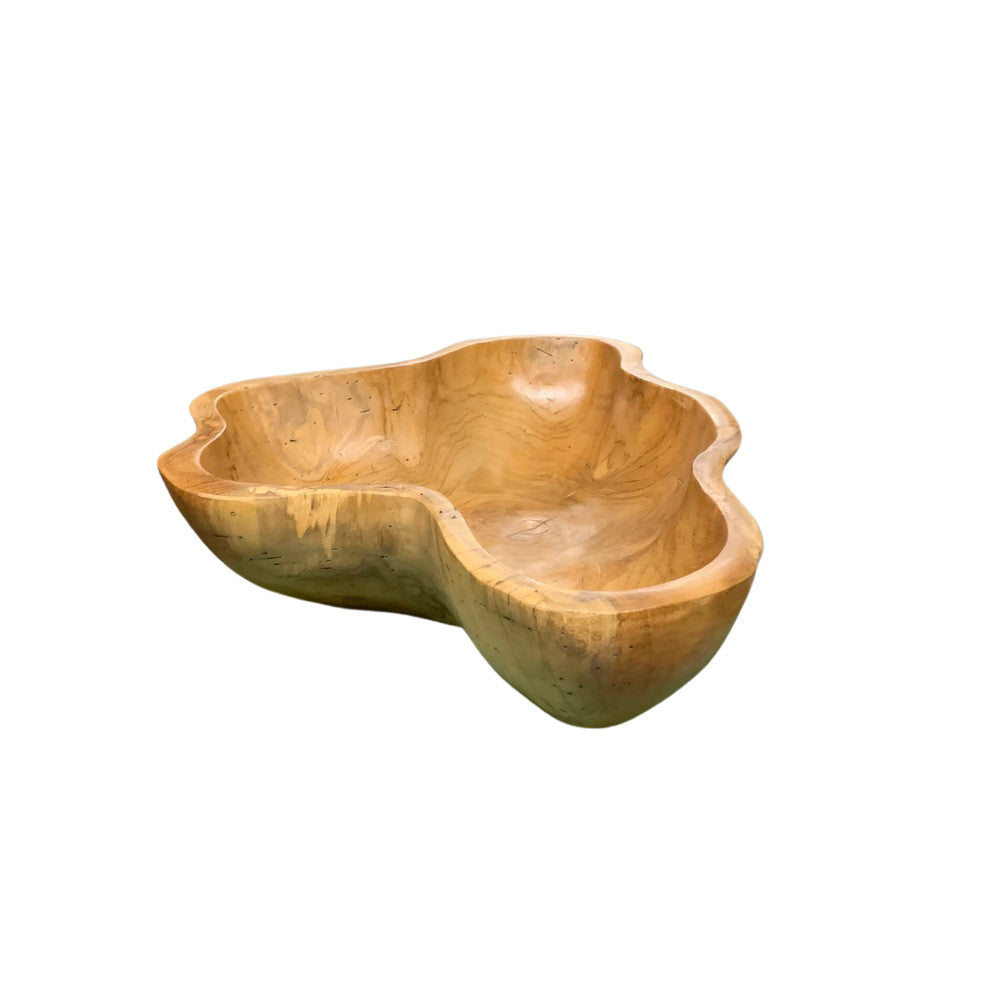 Medium Wooden Bowl - Berbere Imports