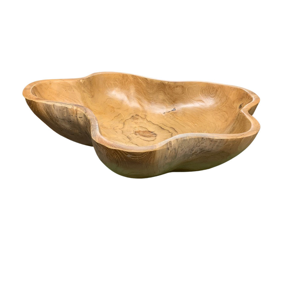 Medium Wooden Bowl - Berbere Imports