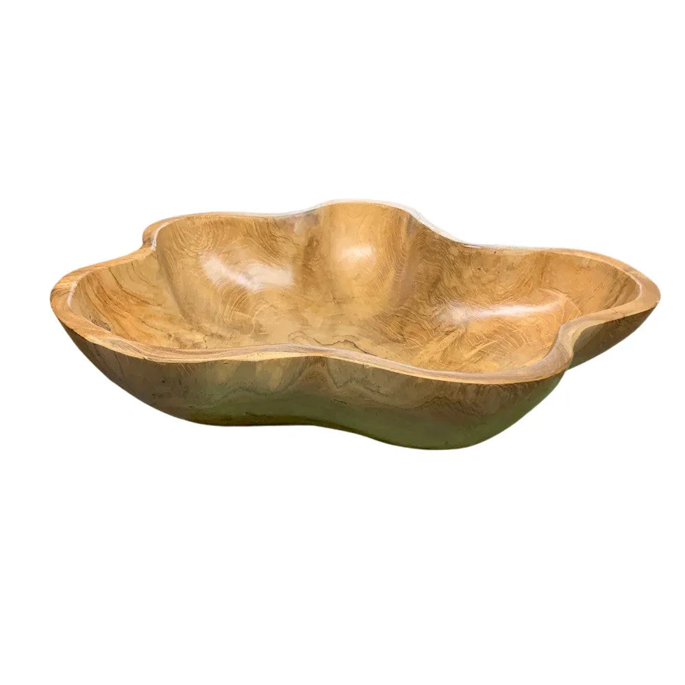 Medium Wooden Bowl - Berbere Imports