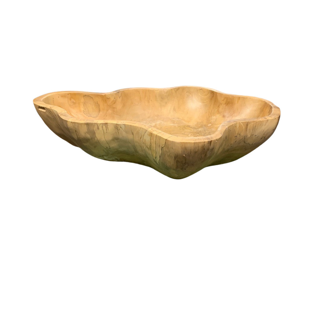 Medium Wooden Bowl - Berbere Imports