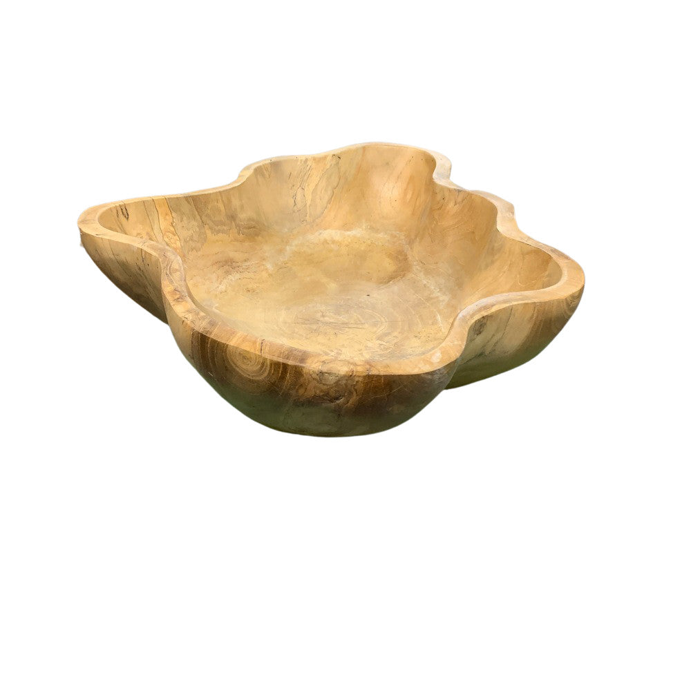 Medium Wooden Bowl - Berbere Imports