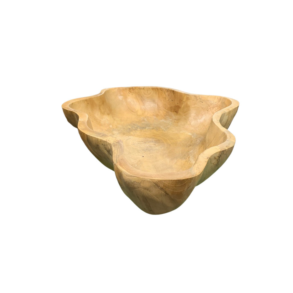 Medium Wooden Bowl - Berbere Imports