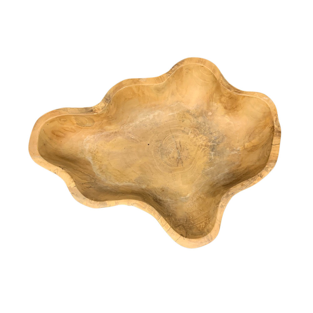 Medium Wooden Bowl - Berbere Imports