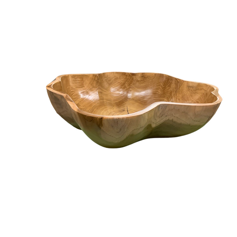 Medium Wooden Bowl - Berbere Imports