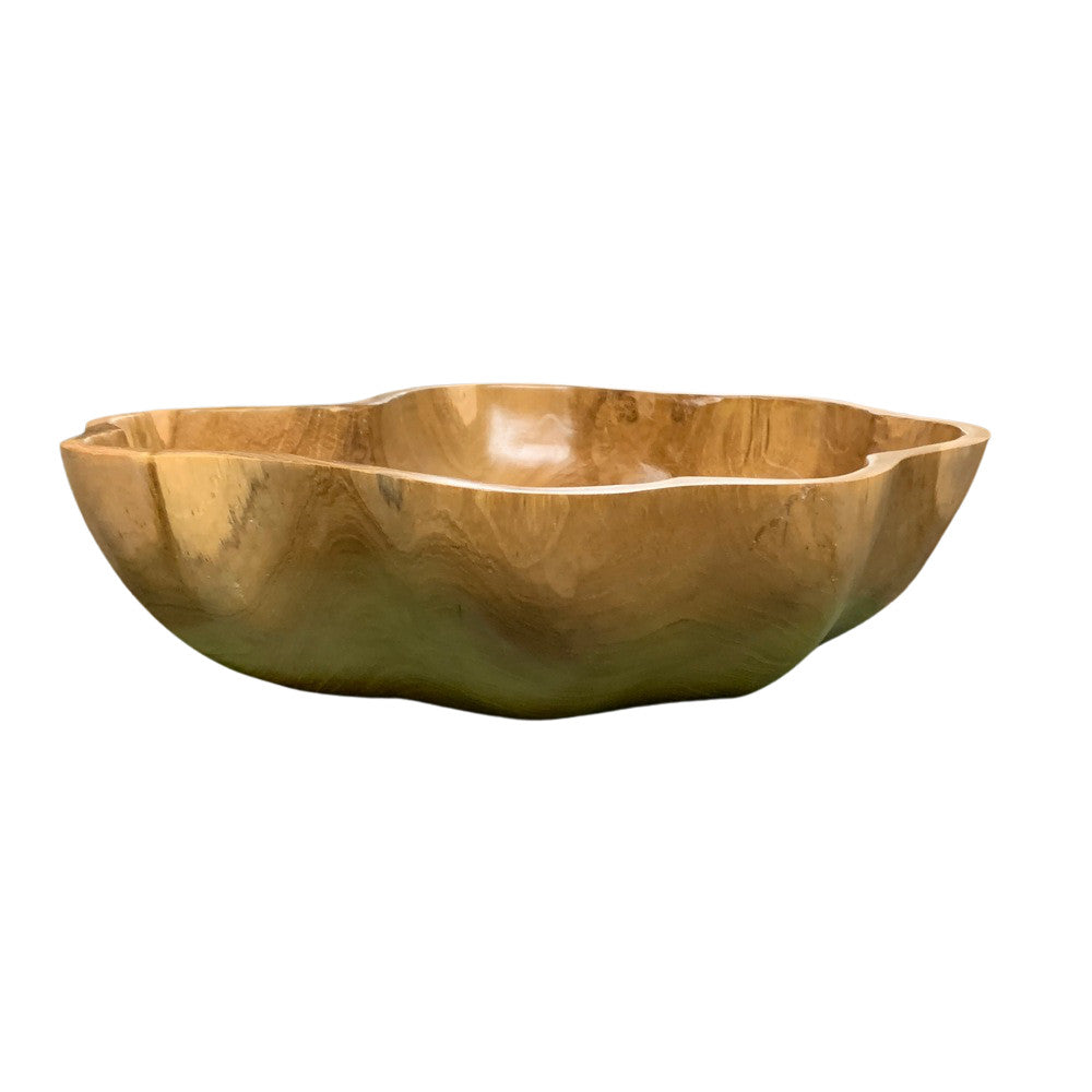 Medium Wooden Bowl - Berbere Imports