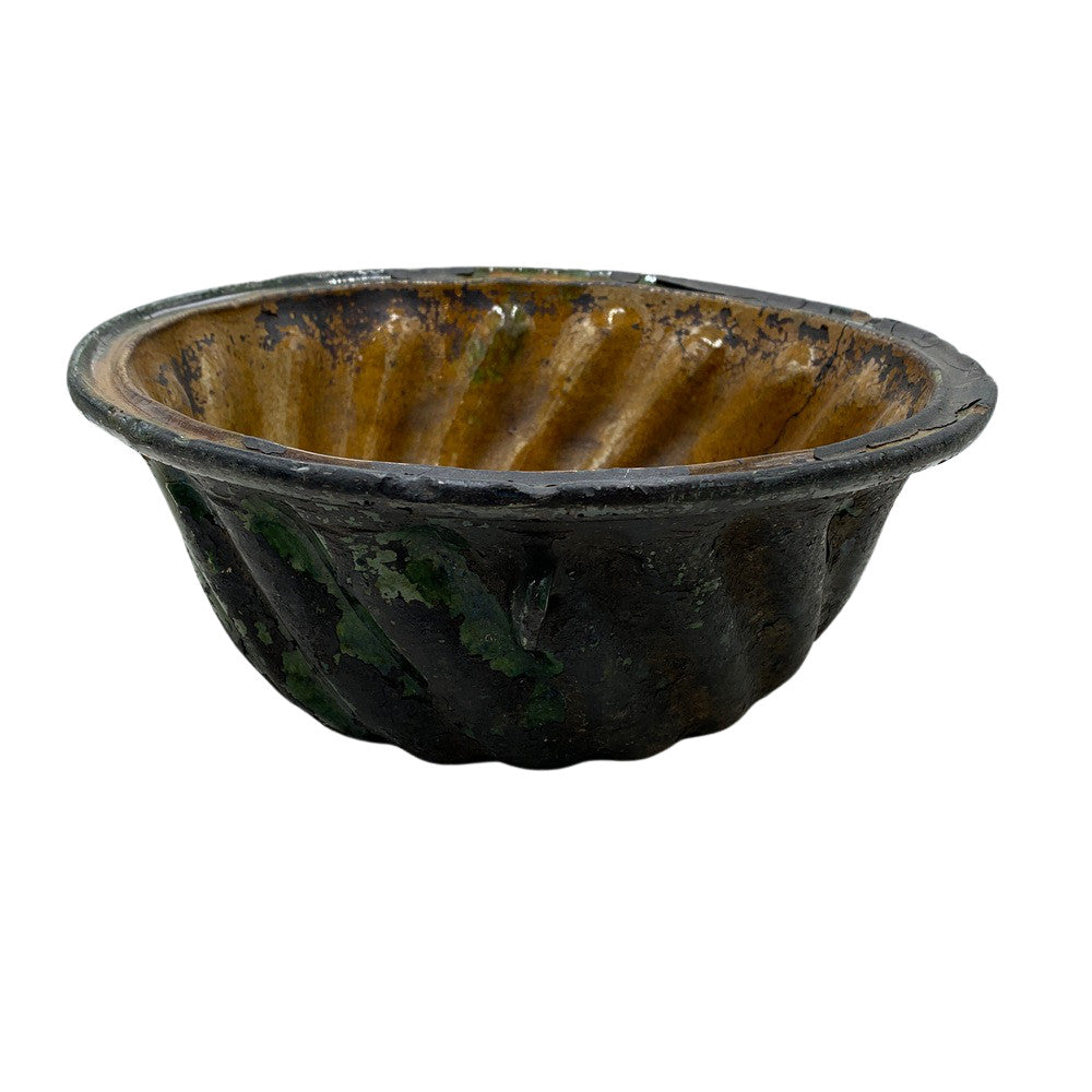 Antique Terracotta Cake Mold - Berbere Imports