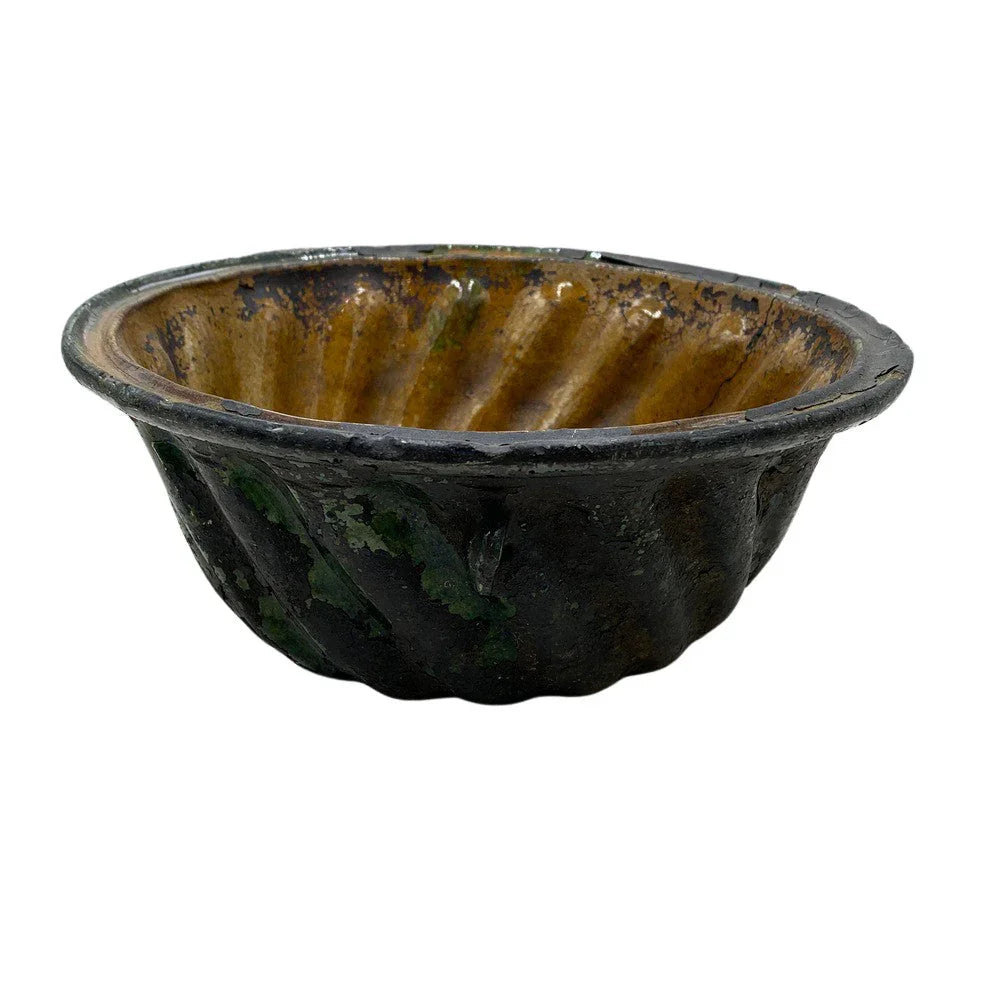 Antique Terracotta Cake Mold - Berbere Imports