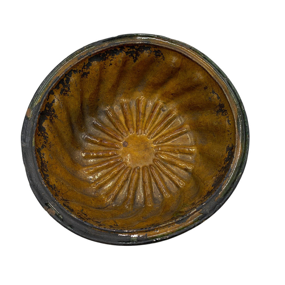 Antique Terracotta Cake Mold - Berbere Imports
