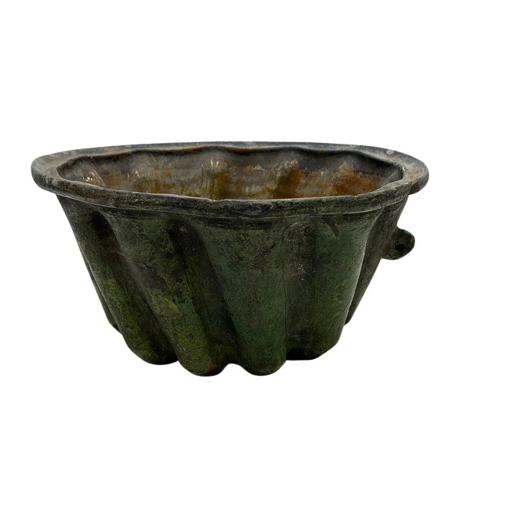 Antique Terracotta Cake Mold - Berbere Imports