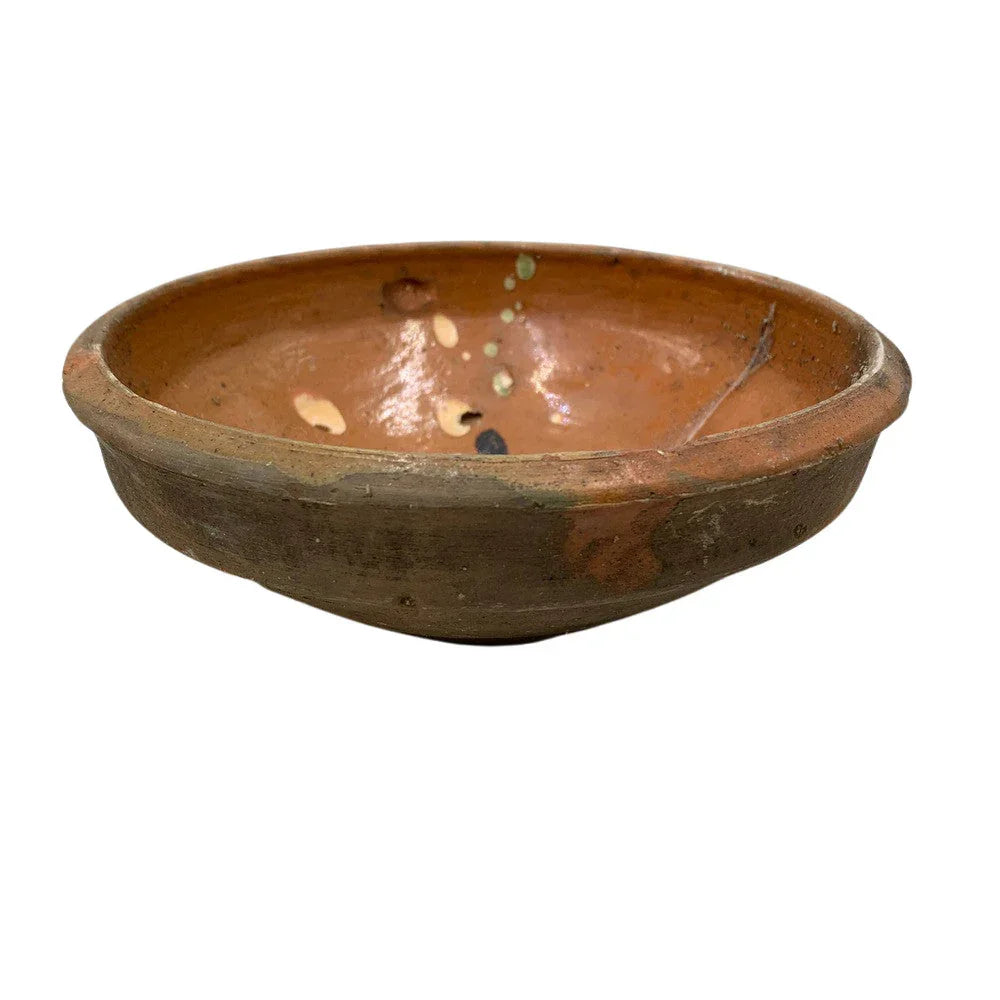 Antique Hungarian Folk Art Decorative Bowl - Berbere Imports