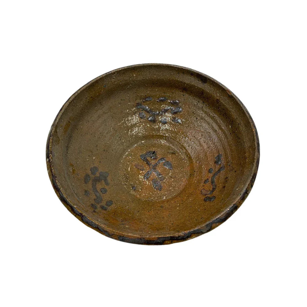 Antique Hungarian Folk Art Decorative Bowl - Berbere Imports