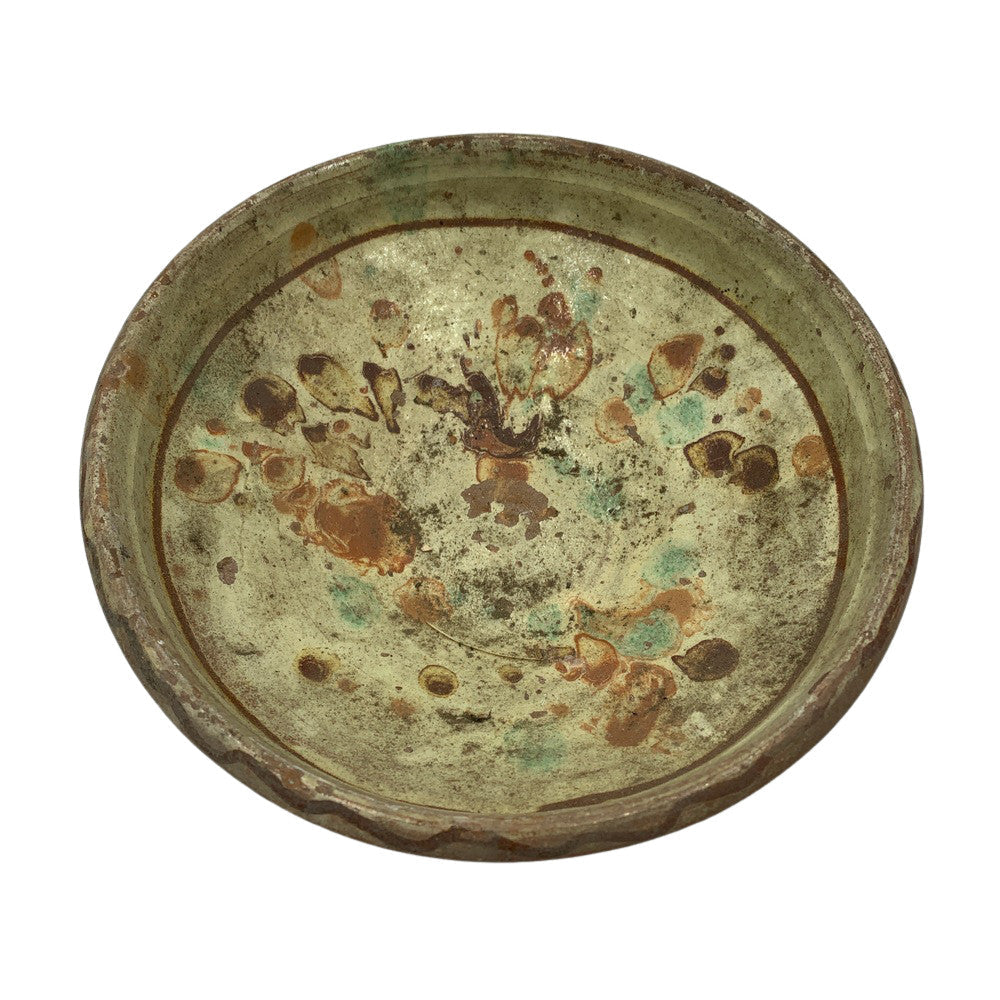 Antique Hungarian Folk Art Decorative Bowl - Berbere Imports