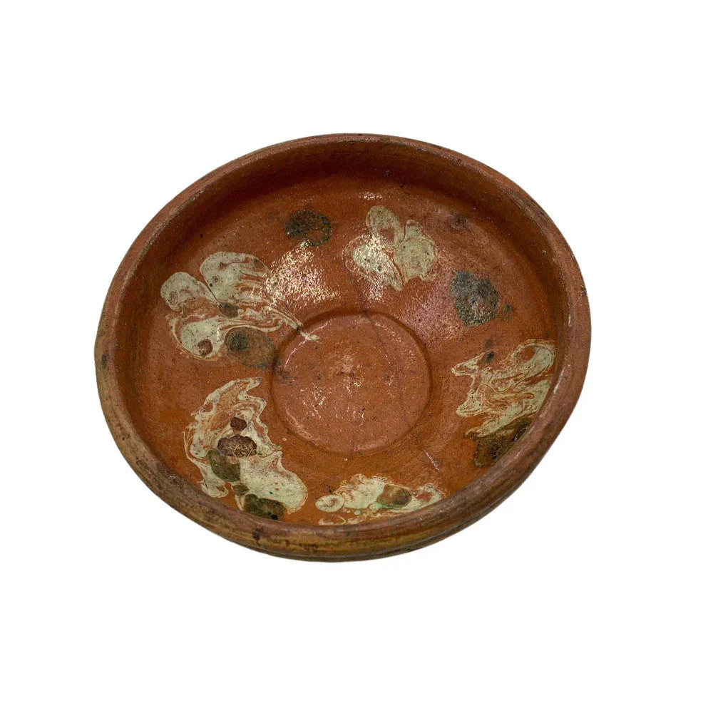 Antique Hungarian Folk Art Decorative Bowl - Berbere Imports