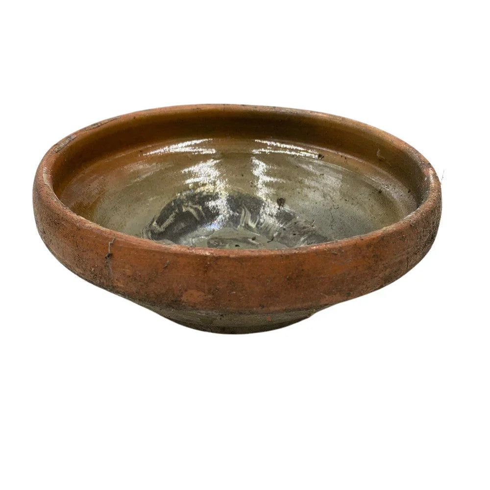 Antique Hungarian Folk Art Decorative Bowl - Berbere Imports