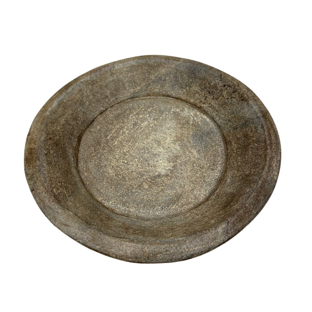 Vintage Stone Plate - Berbere Imports