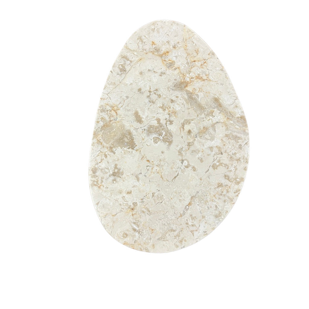 Marble Cheese Plate - Medium, 0.75" H – from Indonesia, view 3 of 5