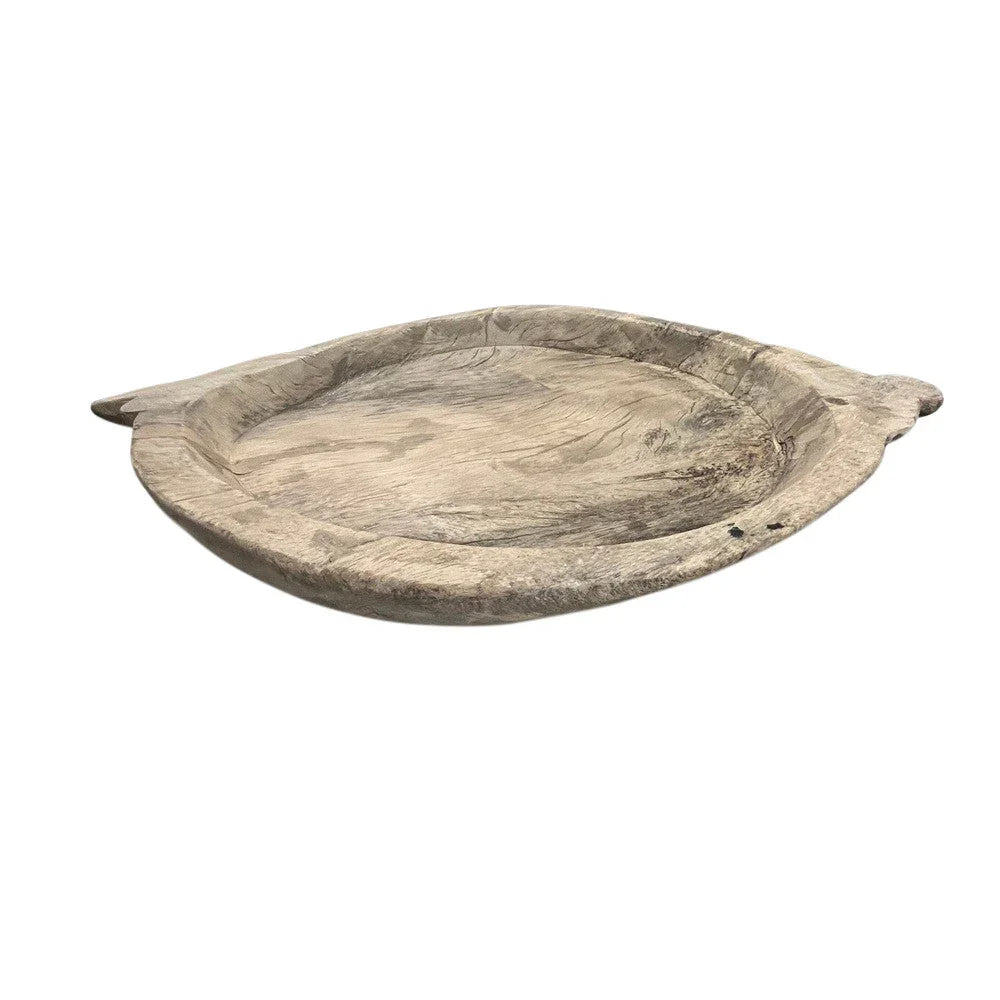 Vintage Wooden Parat Bowl - Berbere Imports