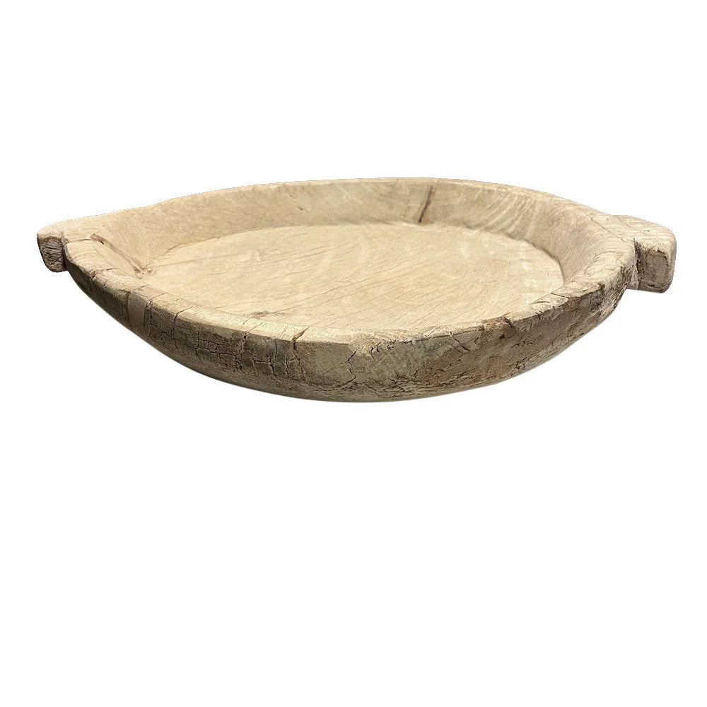 Vintage Wooden Parat Bowl - Berbere Imports