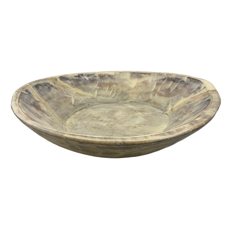 Vintage Wooden Parat Bowl - Berbere Imports