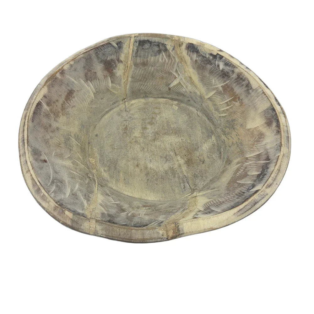 Vintage Wooden Parat Bowl - Berbere Imports