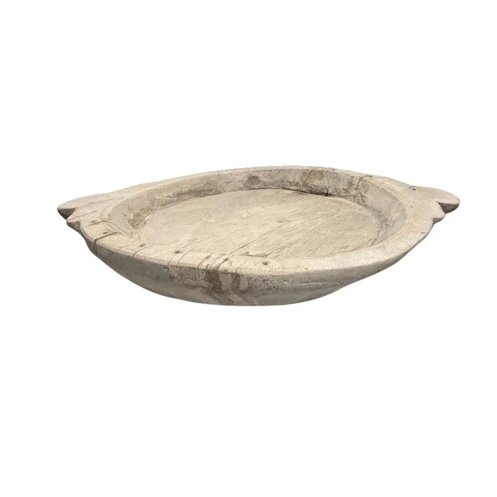 Vintage Wooden Parat Bowl - Berbere Imports