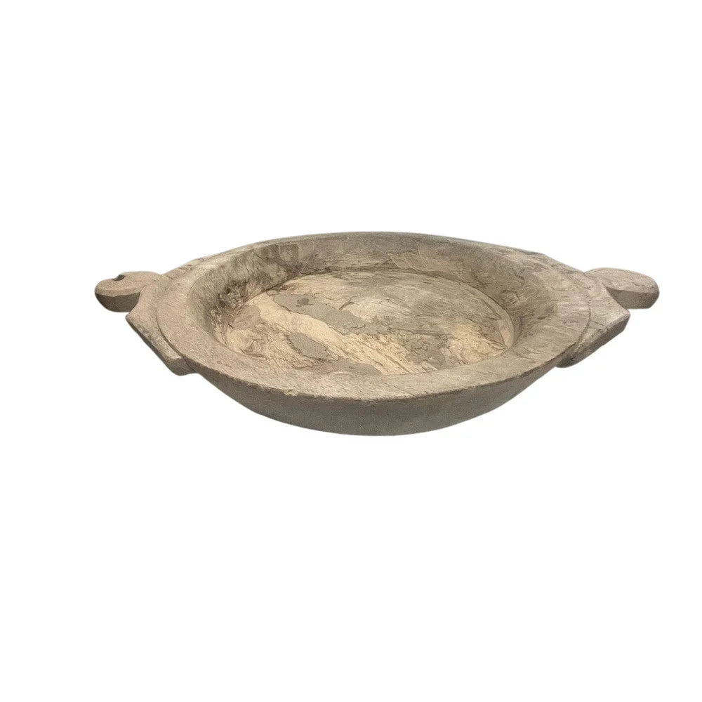 Vintage Wooden Parat Bowl - Berbere Imports