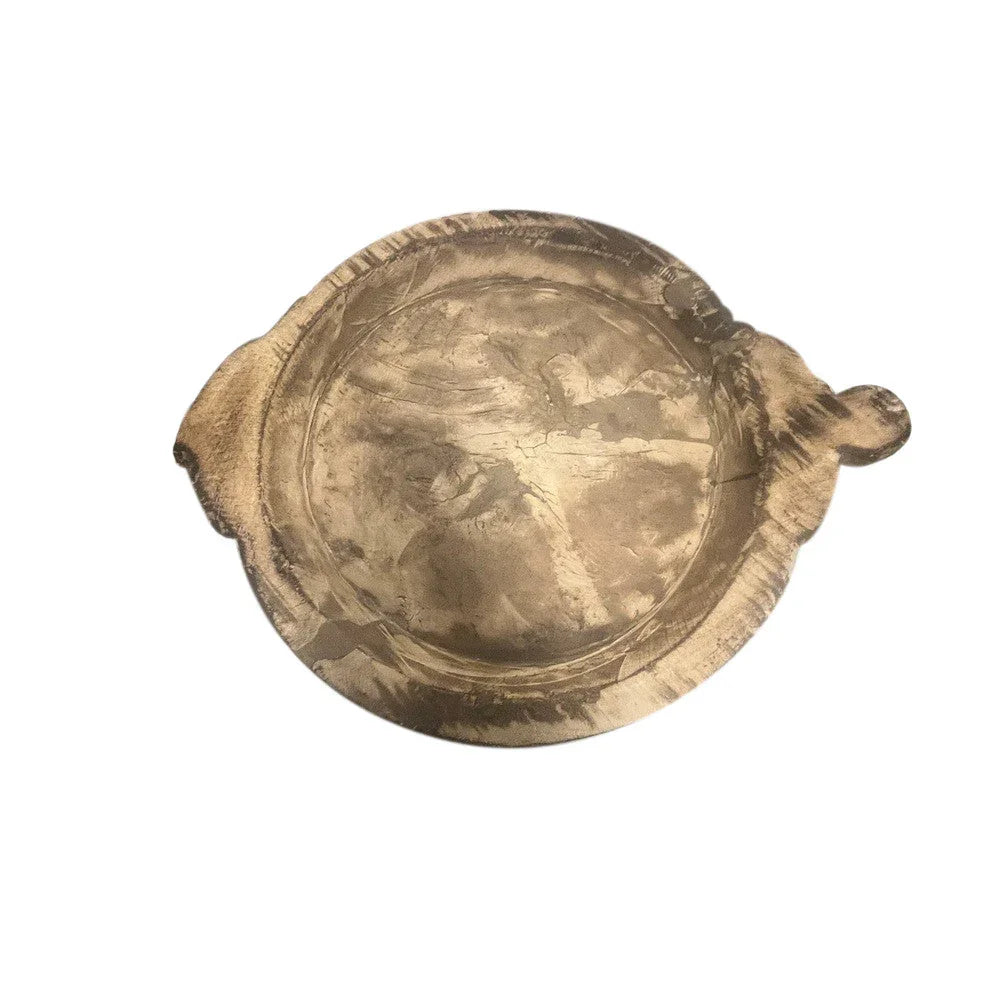 Vintage Wooden Parat Bowl - Berbere Imports