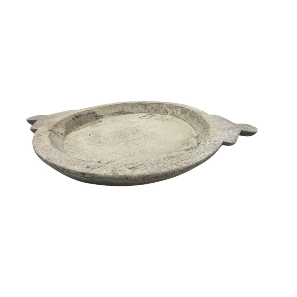 Vintage Wooden Parat Bowl - Berbere Imports