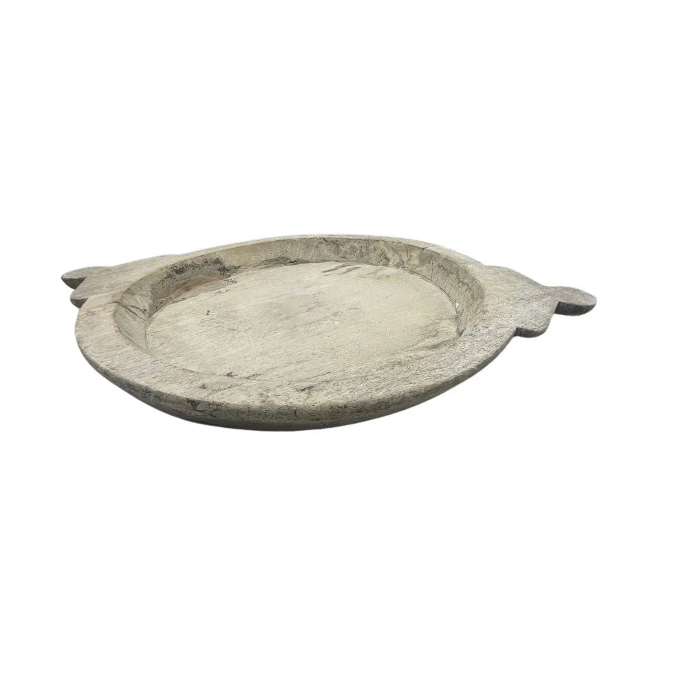Vintage Wooden Parat Bowl - Berbere Imports