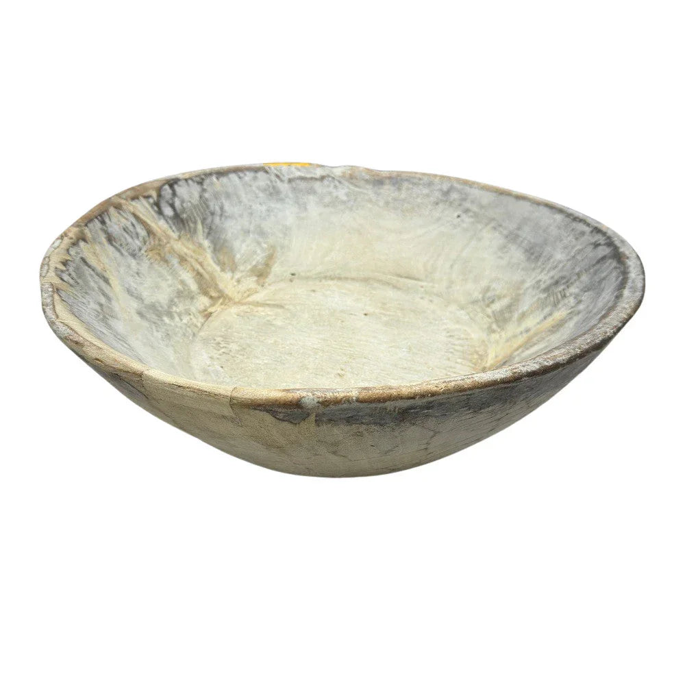 Vintage Wooden Parat Bowl - Medium - Berbere Imports