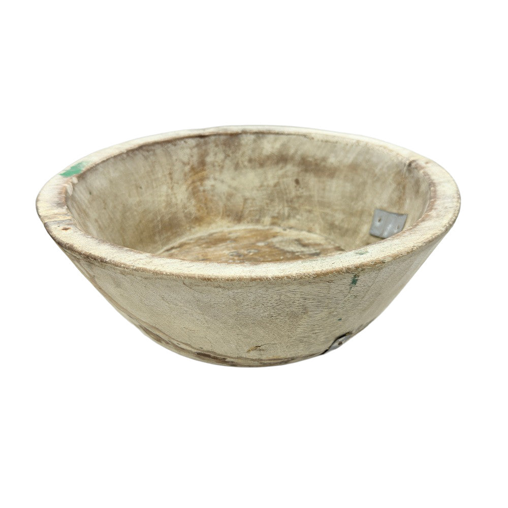 Vintage Wooden Parat Bowl - Berbere Imports