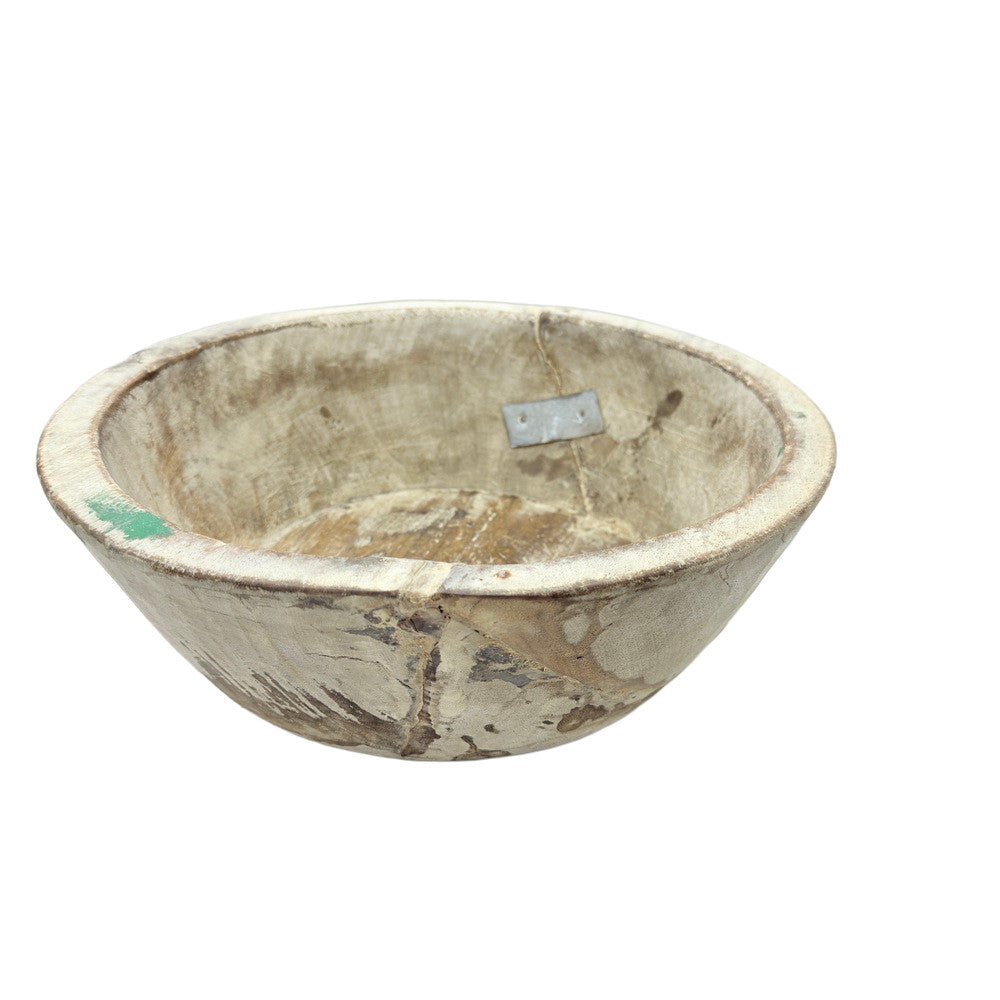 Vintage Wooden Parat Bowl - Berbere Imports