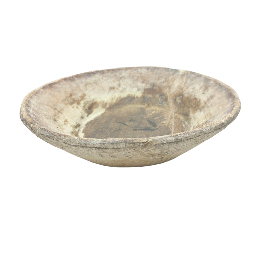 Vintage Wooden Parat Bowl - Berbere Imports