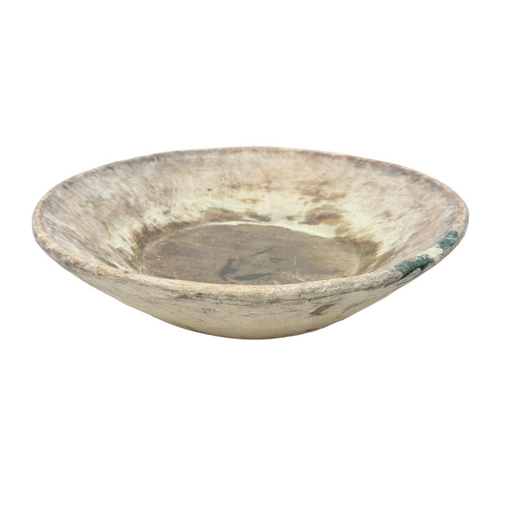 Vintage Wooden Parat Bowl - Berbere Imports