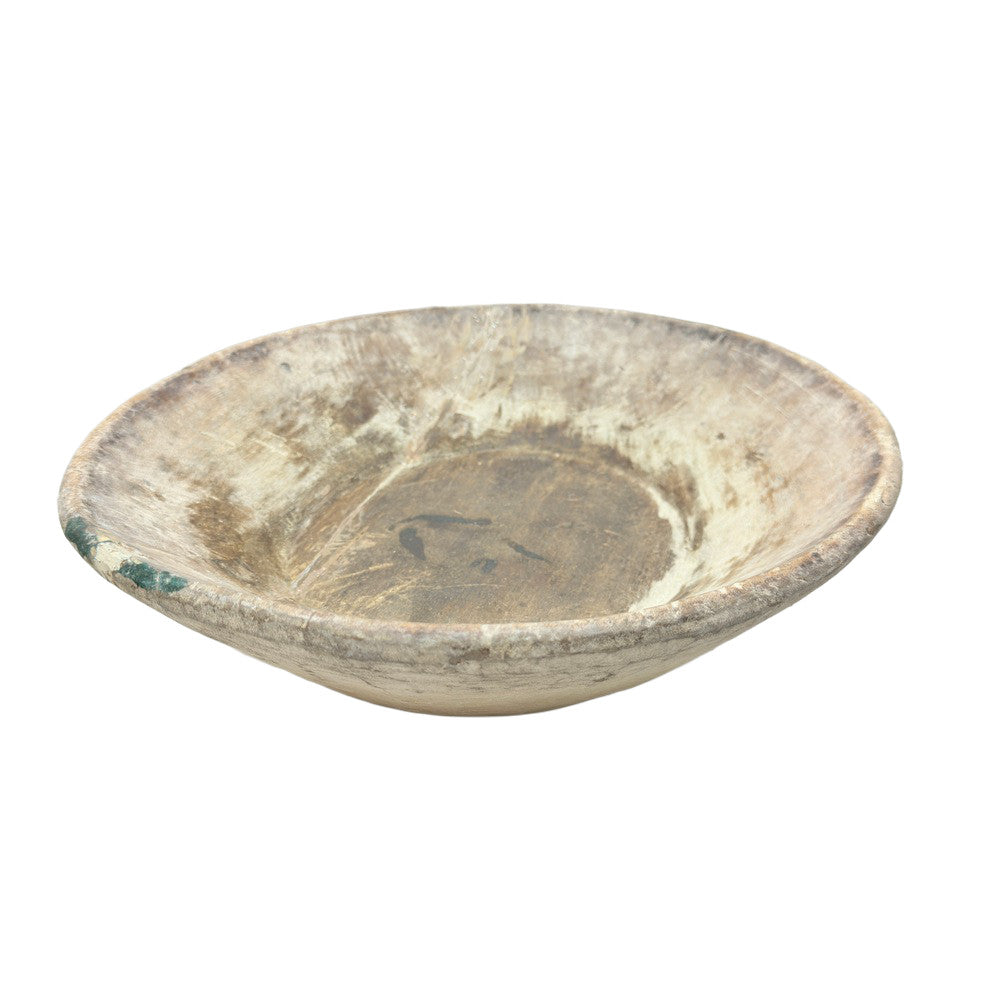 Vintage Wooden Parat Bowl - Berbere Imports